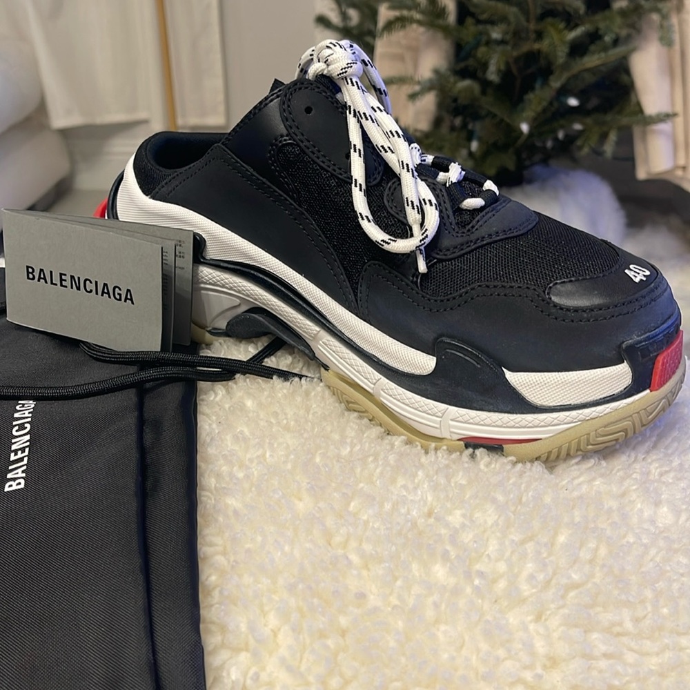 Balenciaga Triple S Mule Sneakers